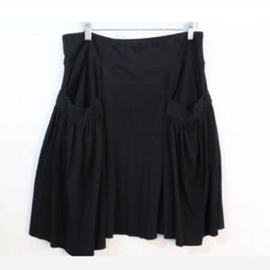 Free People medium black skirt